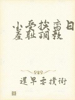 小受挨脔日常h羞耻调教封面