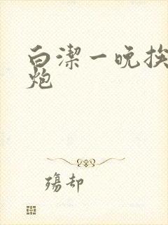 白洁一晚挨十二炮