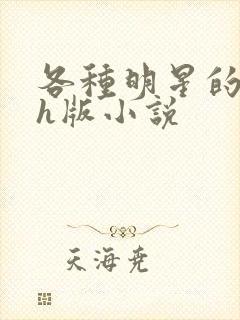 各种明星的综艺h版小说