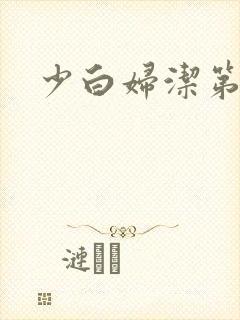 少白妇洁第二部