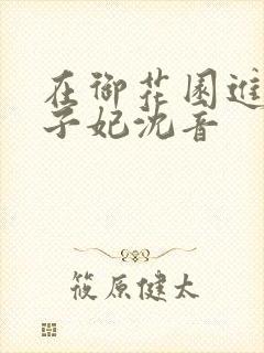 在御花园进入太子妃沈音