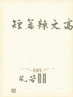 短篇辣文高h