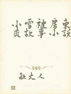 小雪被房东的好爽故事小说