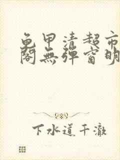 龟甲清超市笔趣阁无弹窗明星