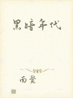 黑暗年代封面