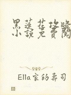 黑莲花攻略手册小说免费阅读全文