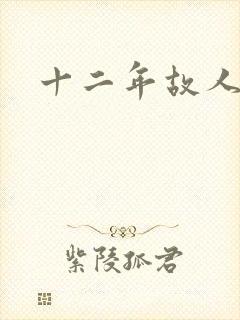 十二年故人戏