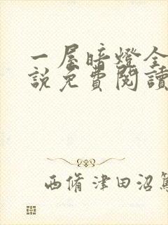 一屋暗灯全文小说免费阅读