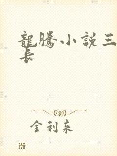 龙腾小说三宝局长