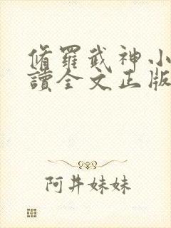 修罗武神小说阅读全文正版