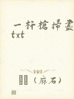 一杆枪扫尽全家txt