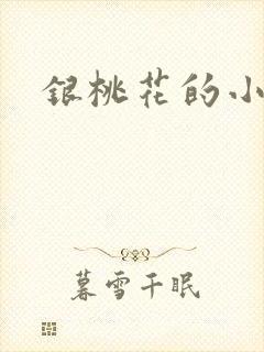银桃花的小说