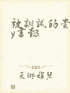 被训诫的贵妃by书懿