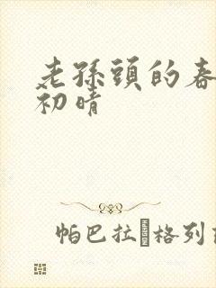 老孙头的春天林初晴