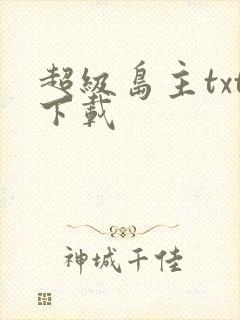超级岛主txt下载