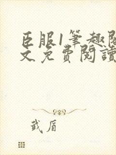 臣服1笔趣阁全文免费阅读无弹窗封面