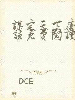 谋定天下唐诚小说免费阅读