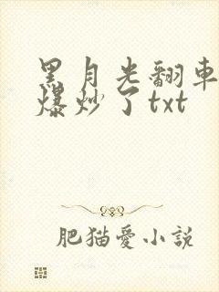 黑月光翻车后被爆炒了txt