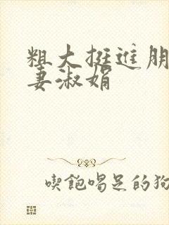 粗大挺进朋友人妻淑娟