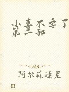 小喜不要了好大第二部