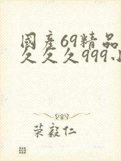 国产69精品久久久久999小说