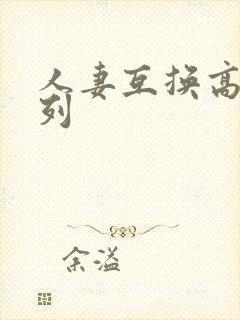 人妻互换高h系列