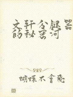 文轩分腿器河马的秘密河