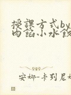 授课方式by 肉馅小水饺