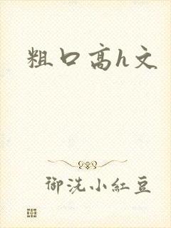 粗口高h文