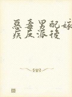 恶毒男配嫁给残疾反派后