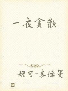 一夜贪欢