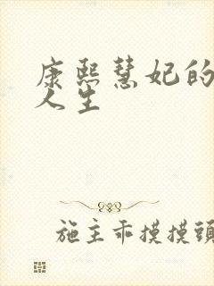 康熙慧妃的躺赢人生封面