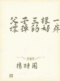 父子三根一起会坏掉的好疼