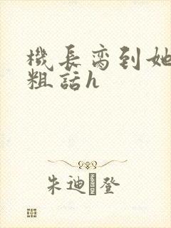 机长脔到她哭h粗话h