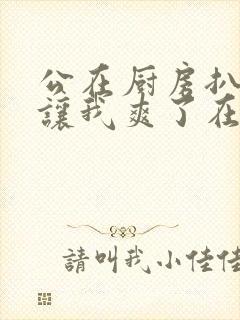 公在厨房扒开腿让我爽了在线观看