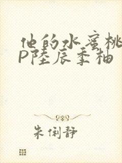 他的水蜜桃POP陆辰季柚