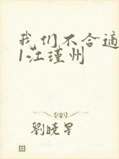 我们不合适1v1江瑾州