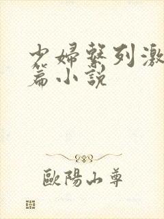 少妇系列激情短篇小说