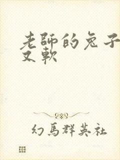 老师的兔子又大又软