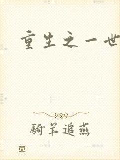 重生之一世枭雄