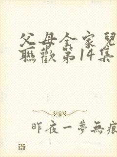 父母全家儿女大联欢第14集