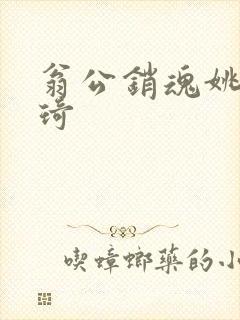 翁公销魂姚瑶琦琦