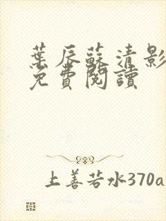 叶辰苏清影全文免费阅读