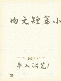 肉文短篇小说