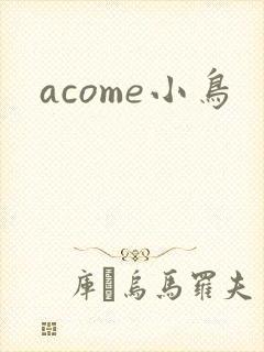 acome小鸟