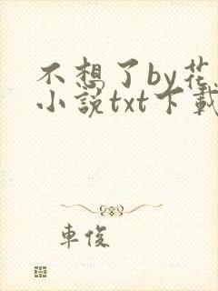 不想了by花卷小说txt下载