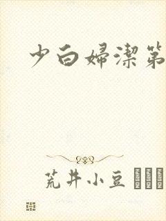 少白妇洁第二部