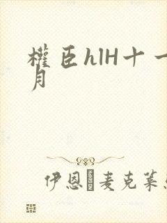 权臣hlH十一月