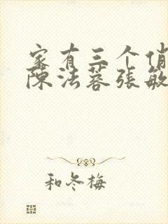 家有三个俏媳妇陈法蓉张敏