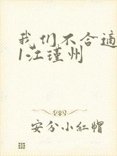 我们不合适1v1江瑾州